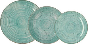 Набор посуды Quid Montreal Керамика бирюзовый 18 Предметы цена и информация | Посуда, тарелки, обеденные сервизы | kaup24.ee