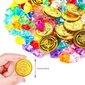 Piraatmündid 50 kuldmünti, 100 teemanti цена и информация | Karnevali kostüümid | kaup24.ee