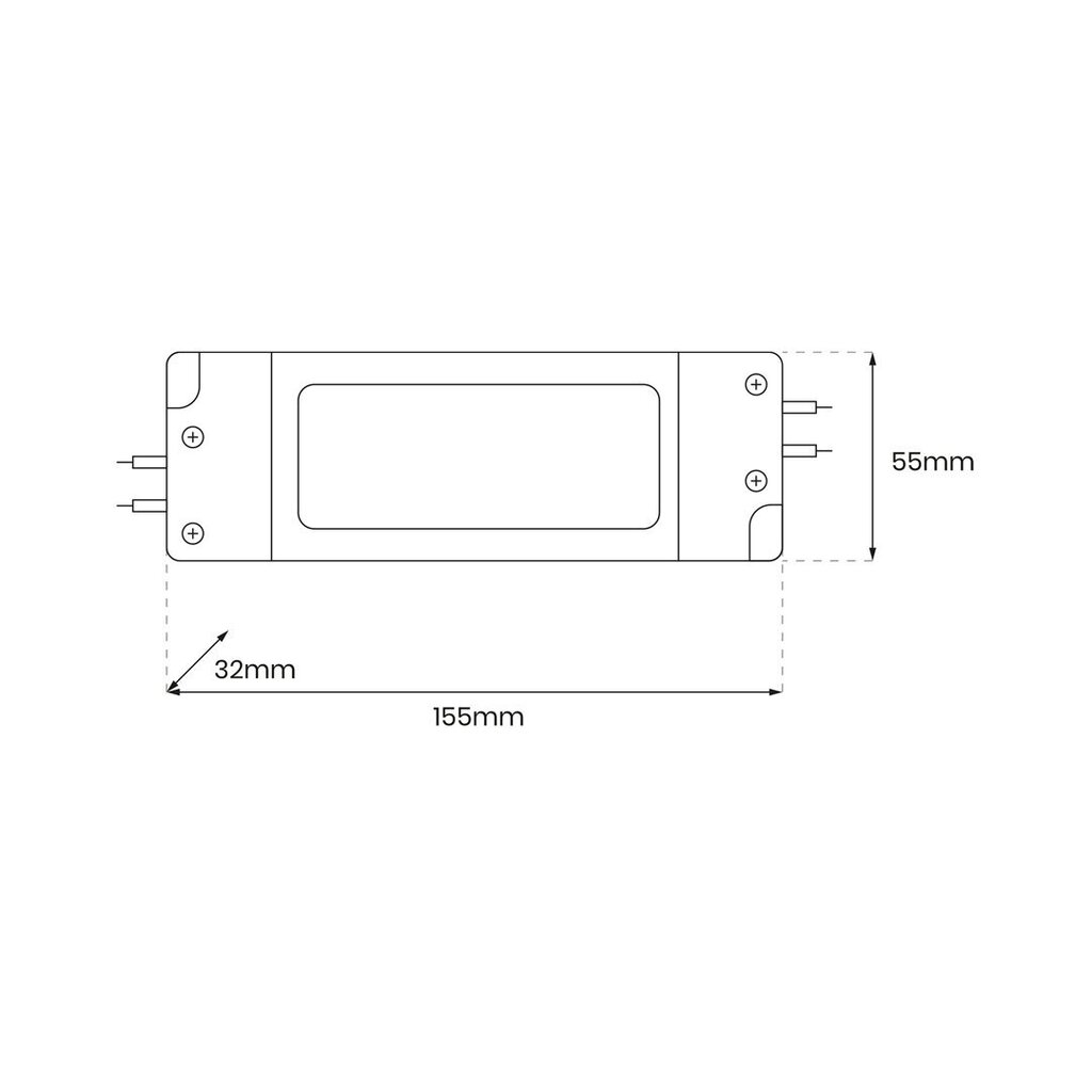 Toiteallikas 48w ip44 hind ja info | Toiteplokid | kaup24.ee