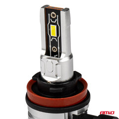 Led esitule pirnid Amio 03333, H8/H9/H11 H-mini hind ja info | Lisaseadmed | kaup24.ee