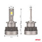 LED esitule pirnid Amio 03311, XD series D2S/D2R hind ja info | Lisaseadmed | kaup24.ee