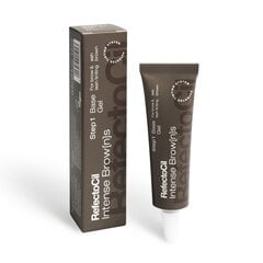 Ripsme-/kulmuvärv Intense Brow[n]s Base Gel RefectoCil ASH BROWN, 15ml цена и информация | Карандаши, краска для бровей | kaup24.ee