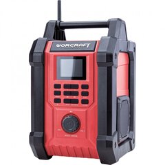 Радиоприемник с батарейным питанием и BT Worcraft 20V LI-ION цена и информация | Радиоприемники и будильники | kaup24.ee