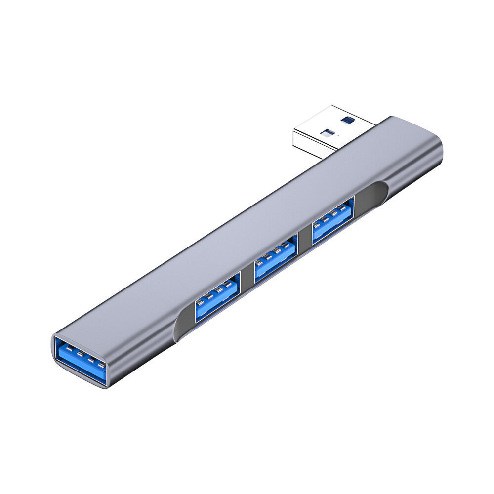 USB multifunktsionaalne HUB-jaam, neli ühes цена и информация | USB jagajad, adapterid | kaup24.ee