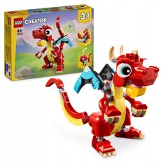 Lego Creator 3in1 31145 punane draakon hind ja info | Klotsid ja konstruktorid | kaup24.ee