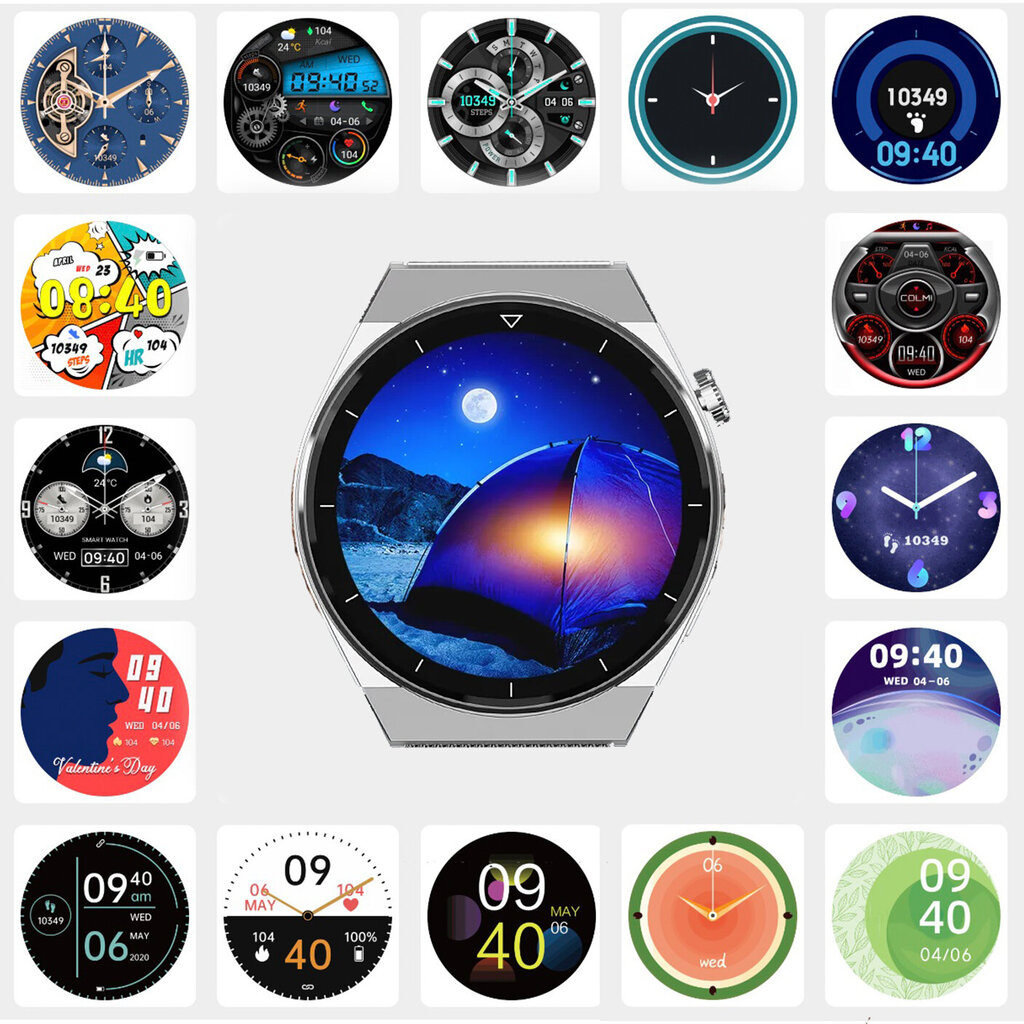 Enter Smart Silver hind ja info | Nutikellad (smartwatch) | kaup24.ee