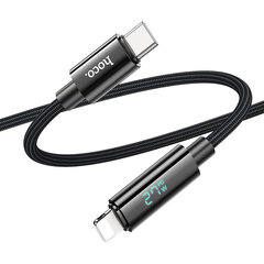 Hoco U125 USB-C to Lightning 27W 1,2m hind ja info | Mobiiltelefonide kaablid | kaup24.ee