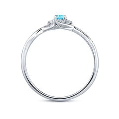 Silvego Hõbesõrmus sinise topaasi ja Brilliance Zirconia JJJR1100TS-ga hind ja info | Sõrmused | kaup24.ee
