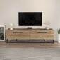 TV alus Asir, 163,8x46,8x36,6 cm, pruun/must цена и информация | TV alused | kaup24.ee