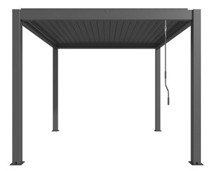 Varikatus Sky Pergola, 3x3m, hall hind ja info | Varikatused ja aiapaviljonid | kaup24.ee