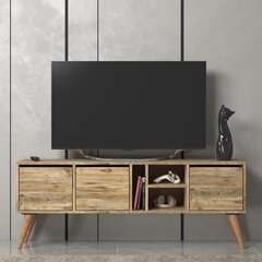 TV alus Asir, 150x57,6x35 cm, pruun цена и информация | Тумбы под телевизор | kaup24.ee