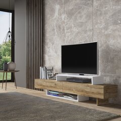 TV alus Asir, 180x42x35 cm, pruun цена и информация | Тумбы под телевизор | kaup24.ee