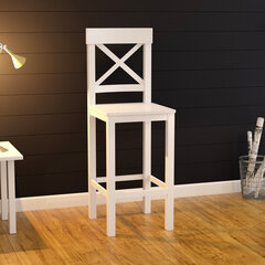 Tool Asir, 40x112,5x42 cm, valge hind ja info | Söögilaua toolid, köögitoolid | kaup24.ee