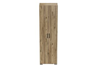 Шкаф Asir, 49х172х32 см, коричневый цена и информация | Кухонные шкафчики | kaup24.ee
