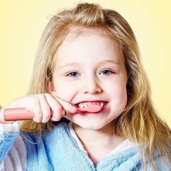 Roosa elektriline hambahari lastele hind ja info | Elektrilised hambaharjad | kaup24.ee
