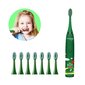 Elektriline hambahari lastele, roheline hind ja info | Elektrilised hambaharjad | kaup24.ee
