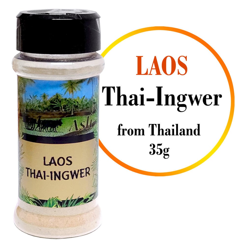 Jahvatatud Galangal (Laos Thai-Ingwer), 35 g hind ja info | Vürtsid, vürtsikomplektid | kaup24.ee