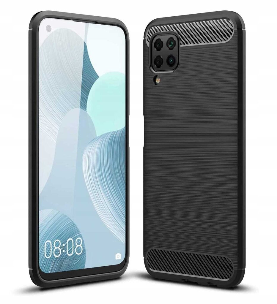 Spacecase Carbon Huawei P40 Lite hind ja info | Telefoni kaaned, ümbrised | kaup24.ee