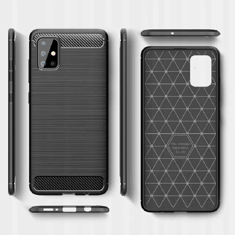 Spacecase Carbon Samsung Galaxy M51 цена и информация | Telefoni kaaned, ümbrised | kaup24.ee