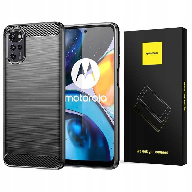 Spacecase Carbon Motorola G22/E32/E32s hind ja info | Telefoni kaaned, ümbrised | kaup24.ee