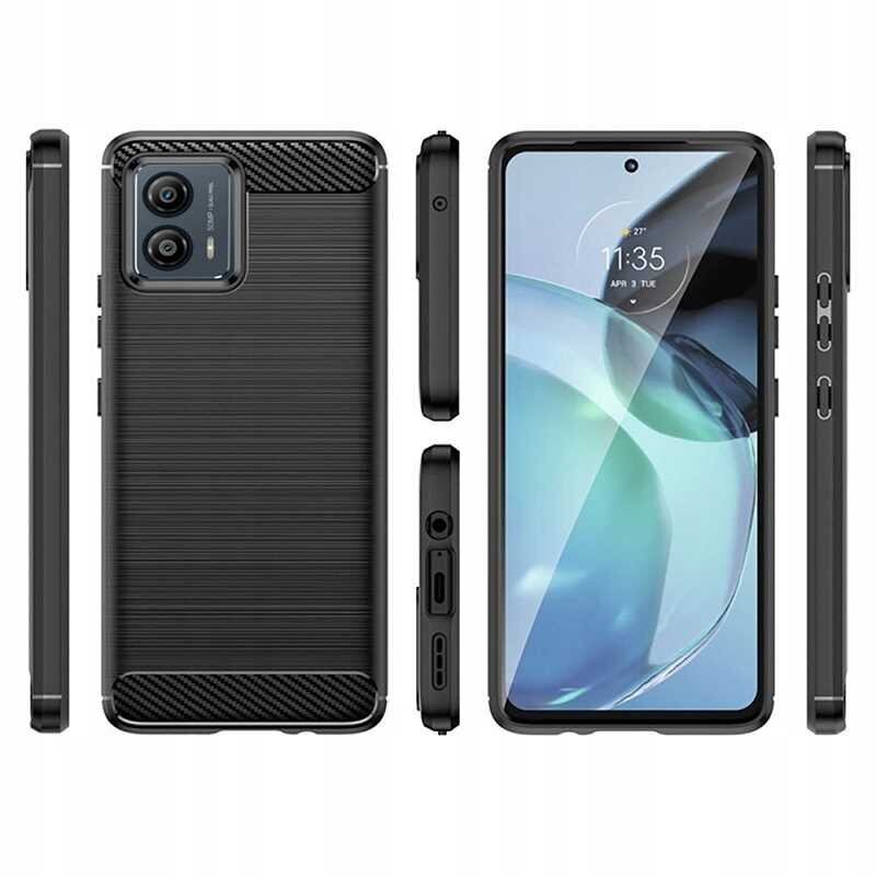 Spacecase Carbon Motorola Moto G53 5G hind ja info | Telefoni kaaned, ümbrised | kaup24.ee