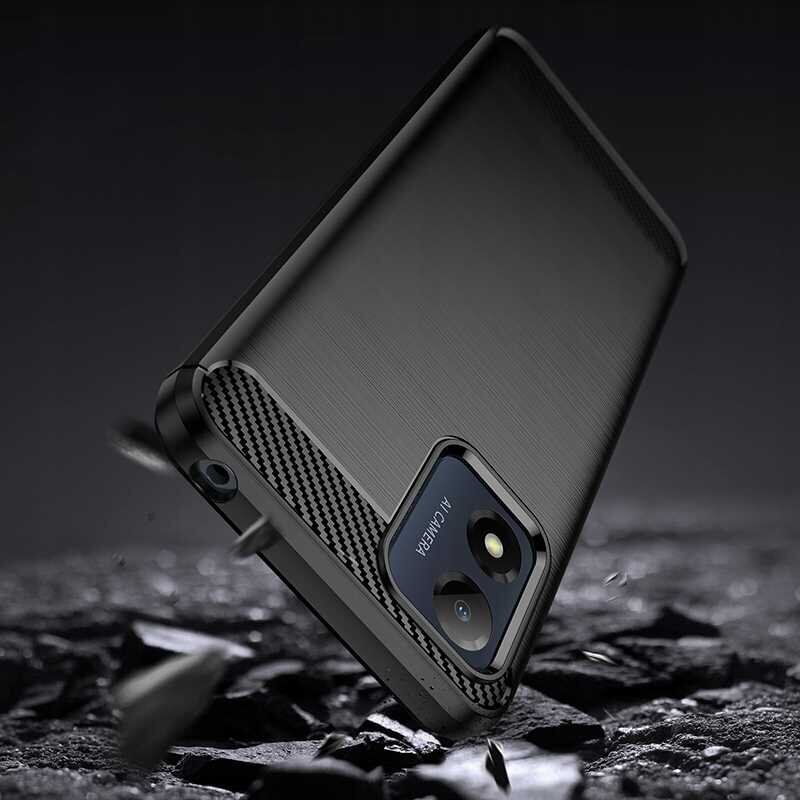 Spacecase Carbon Motorola Moto E13 hind ja info | Telefoni kaaned, ümbrised | kaup24.ee