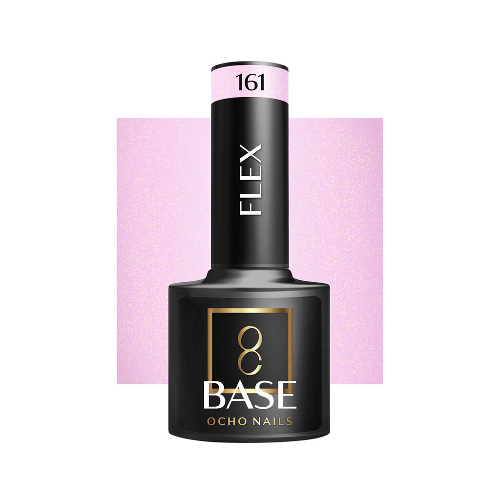 Geellaki alus Ocho Nails Base Flex 161, 5 g hind ja info | Küünelakid, küünetugevdajad | kaup24.ee