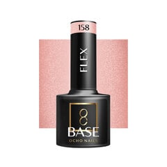 Geellaki alus Ocho Nails Base Flex 158, 5 g hind ja info | Küünelakid, küünetugevdajad | kaup24.ee