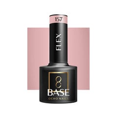 Geellaki alus Ocho Nails Base Flex 157, 5 g hind ja info | Küünelakid, küünetugevdajad | kaup24.ee