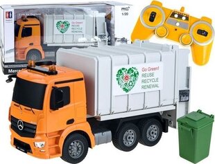 Машина для вывоза мусора с дистанционным управлением Double E, RC0322 цена и информация | Игрушки для мальчиков | kaup24.ee