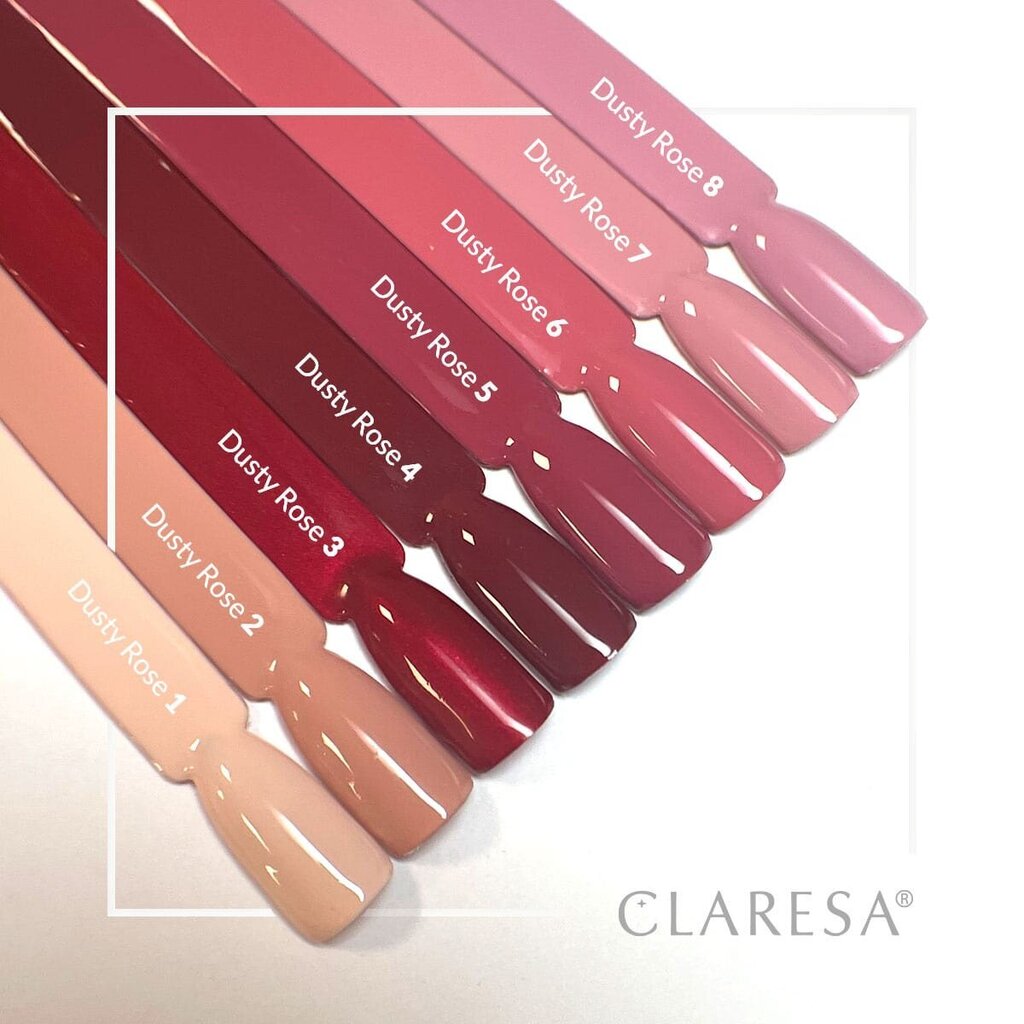 Hübriid küünelakk Claresa Color Soak Off Dusty Rose 2, 5 g цена и информация | Küünelakid, küünetugevdajad | kaup24.ee