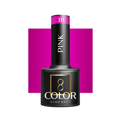 Hübriid küünelakk Ocho Nails Color Pink 311, 5 g hind ja info | Küünelakid, küünetugevdajad | kaup24.ee