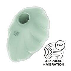 Vibraator Satisfyer Cloud Dancer, roheline цена и информация | Вибраторы | kaup24.ee
