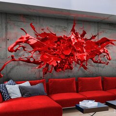 Fototapeet - Red Ink Blot цена и информация | Фотообои | kaup24.ee