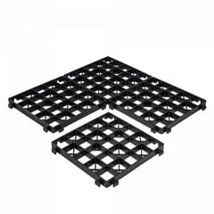 Садовая решетка Optimal Grid черная, высота 30 мм / 333x333 мм, 10 шт цена и информация | Теплицы | kaup24.ee