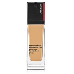 Shiseido Synchro Skin Radiant Lifting Foundation SPF30, 250 песочный, 30 мл цена и информация | Пудры, базы под макияж | kaup24.ee