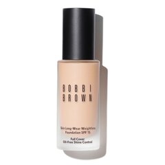 Makiažo alus Bobbi Brown Skin kauakestev kaalutu jumestuskreem SPF15, neutraalne portselan N-010, 30 ml hind ja info | Jumestuskreemid, puudrid | kaup24.ee