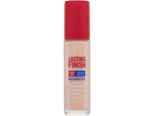 Тональный крем Rimmel London Lasting Finish SPF20, 001 Pearl, 30 мл цена и информация | Пудры, базы под макияж | kaup24.ee