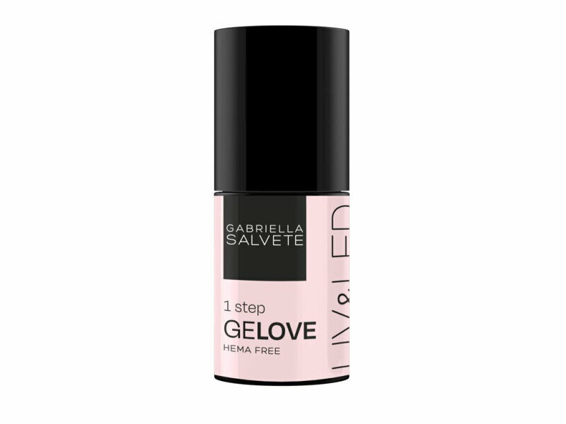 Geel-küünelakk Gabriella Salvete GeLove UV &amp; LED, 02 Nudes, 8 ml цена и информация | Küünelakid, küünetugevdajad | kaup24.ee