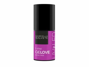 Geel-küünelakk Gabriella Salvete GeLove UV &amp; LED, 06 Love Letter, 8 ml цена и информация | Лаки для ногтей, укрепители для ногтей | kaup24.ee