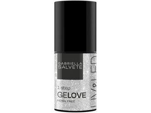 Geel-küünelakk Gabriella Salvete GeLove UV &amp; LED, 17 Flitr, 8 ml цена и информация | Лаки для ногтей, укрепители для ногтей | kaup24.ee