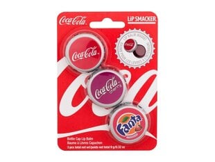 Huulepalsamid lastele Lip Smacker Coca Cola, 3 tk. цена и информация | Косметика для мам и детей | kaup24.ee