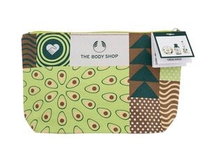 The Body Shop Avokaado kehahoolduskomplekt naistele: dušigeel, 60 ml + kätekreem, 30 ml + kehavõi, 50 ml + kosmeetikakott hind ja info | Dušigeelid, õlid | kaup24.ee