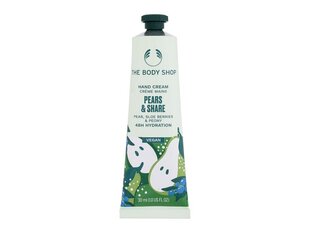 Kätekreem The Body Shop Pears &amp; Share, 30 ml hind ja info | Kehakreemid, losjoonid | kaup24.ee