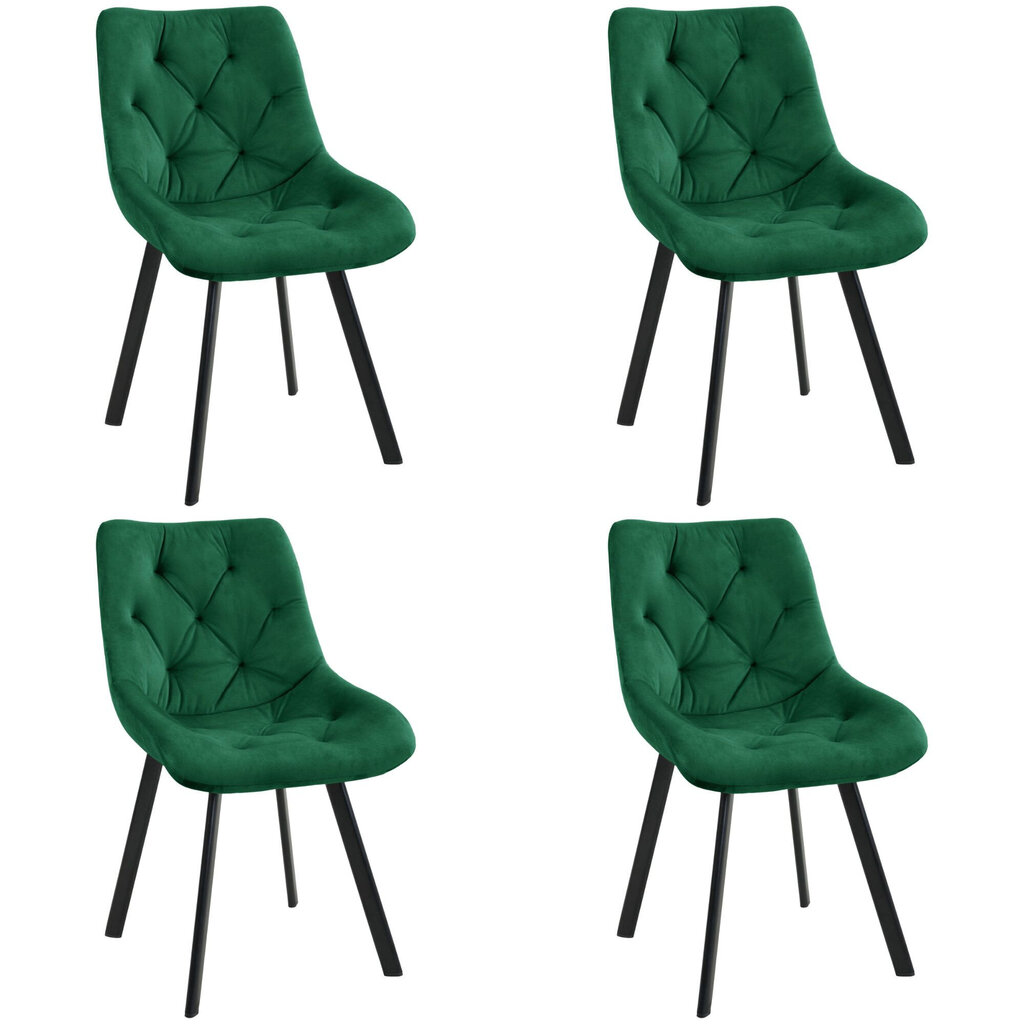 4 tooli Akord SJ.33, roheline, komplekt Akord SJ.33 цена и информация | Söögitoolid, baaritoolid | kaup24.ee