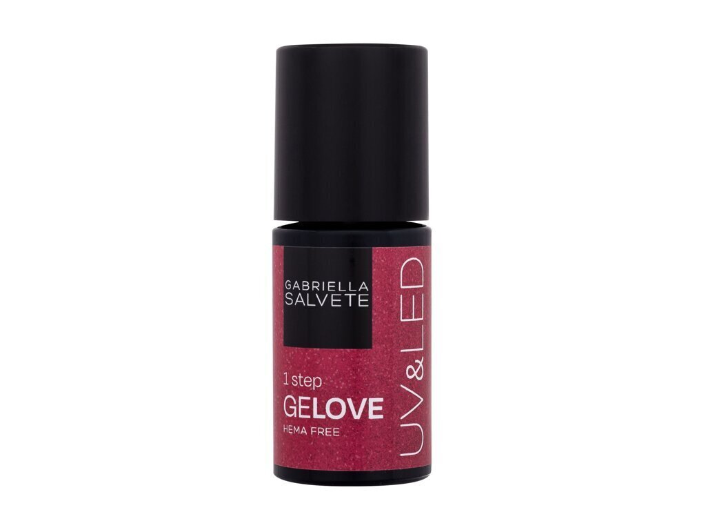 Geel-küünelakk Gabriella Salvete GeLove UV &amp; LED, 26 Heart, 8 ml цена и информация | Küünelakid, küünetugevdajad | kaup24.ee