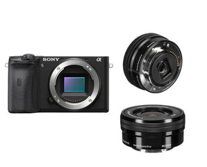 Sony A6600 ILCE-6600/B + 16-50 мм цена и информация | Sony Фотоаппараты, аксессуары | kaup24.ee