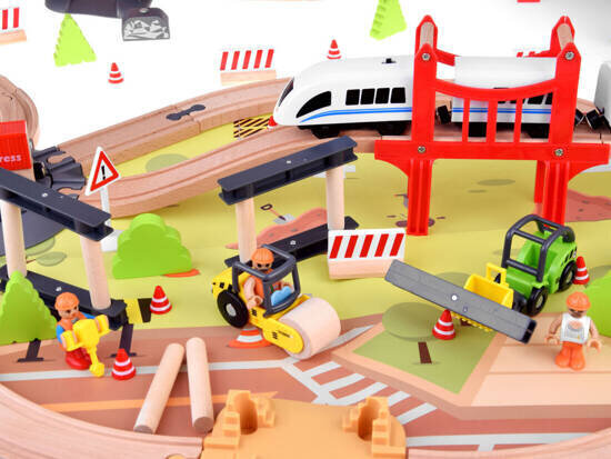 Puidust rongikomplekt hind ja info | Poiste mänguasjad | kaup24.ee
