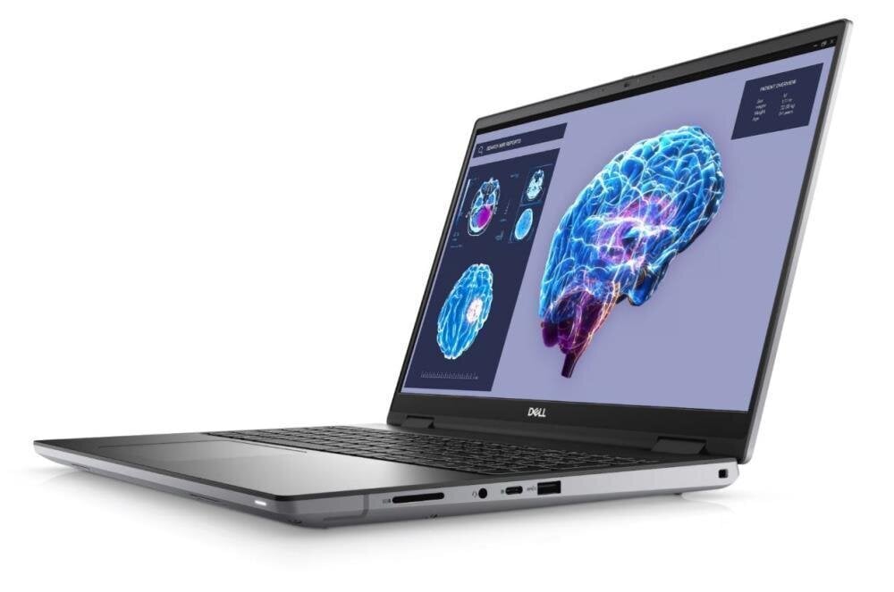 Notebook|DELL|Precision|7680|CPU Core i9|i9-13950HX|2200 MHz|CPU features vPro|16&quot;|3840x2400|RAM 32GB|DDR5|5600 MHz|SSD 1TB|NVIDIA RTX 3500 Ada|12GB|EST|Card Reader SD|Smart Card Reader|Windows 11 Pro|2.6 kg|210-BGNT_714447121_EST цена и информация | Sülearvutid | kaup24.ee