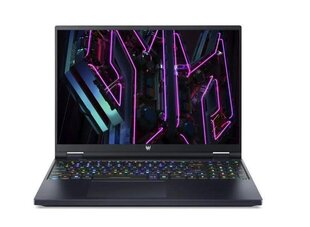 Notebook|ACER|Predator|PH18-71-92M0|CPU Core i9|i9-13900HX|2200 MHz|18&quot;|2560x1600|RAM 32GB|DDR5|SSD 2TB|NVIDIA GeForce RTX 4080|12GB|ENG|Card Reader microSD|Windows 11 Home|Black|3.16 kg|NH.QKREL.004 hind ja info | Sülearvutid | kaup24.ee